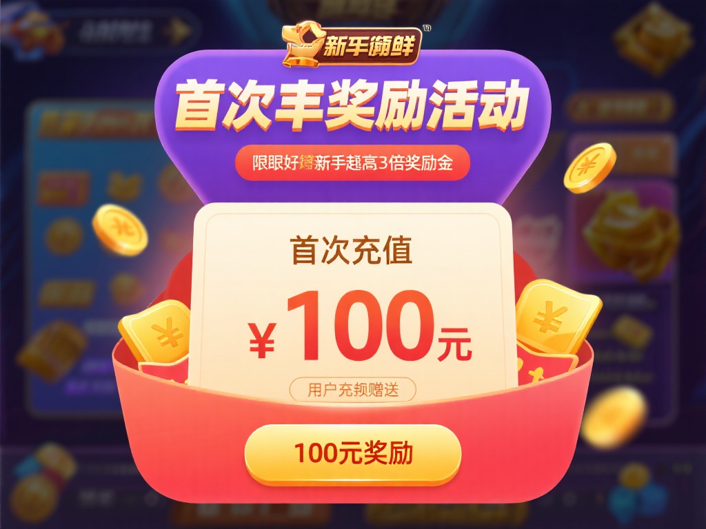 首充奖励活动
首次充值的用户可享受高达数倍的奖励